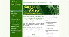 Desktop Screenshot of buffettandbeyond.com